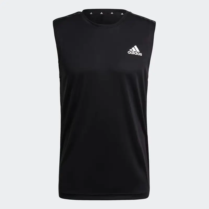 Canotta AEROREADY Designed To Move Sport 3-Stripes Black