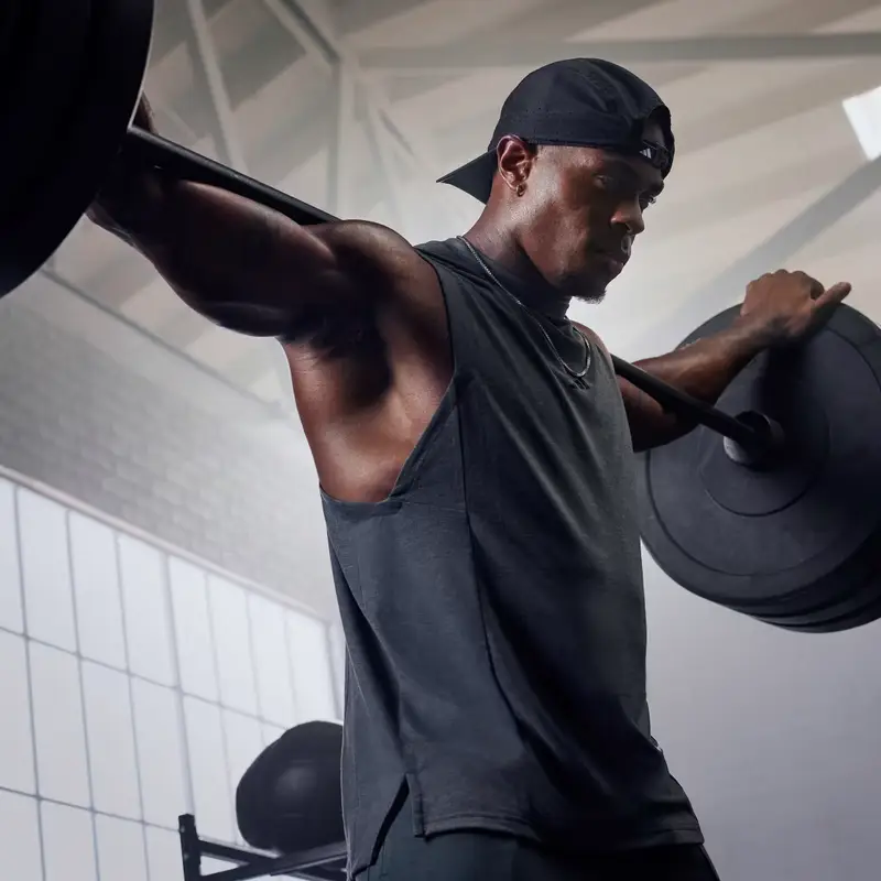 Canotta da allenamento Designed for Training Workout Dgh Solid Grey miniatura 2