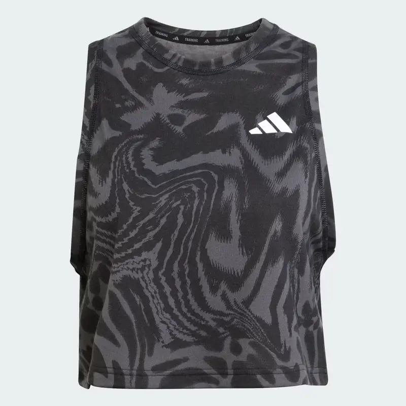 Canotta da allenamento Train Essentials Allover Print Black miniatura 4