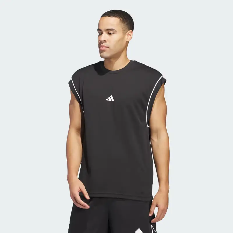 Canotta da basket adidas All-World Sleeveless Black