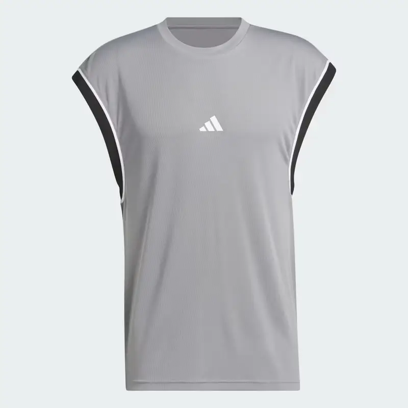 Canotta da basket adidas All-World Sleeveless Grey Three miniatura 4