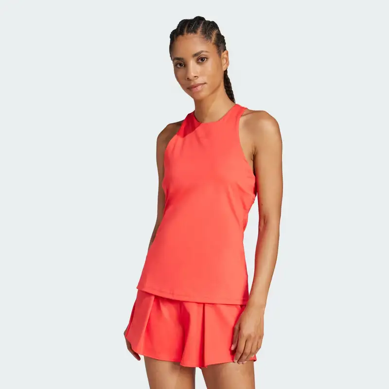 Canotta da tennis Climacool Y Semi Lucid Red