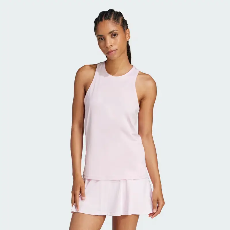 Canotta da tennis Club Climacool Clear Pink