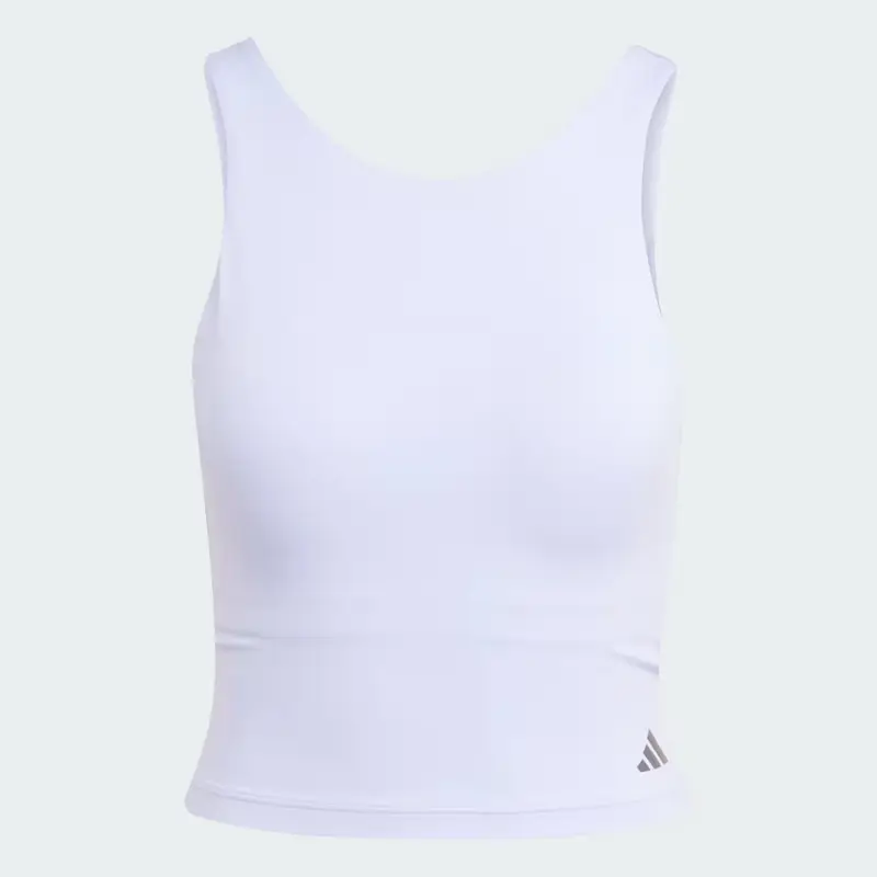 Canotta da yoga Crop With Inner Shelf Bra Violet Tone miniatura 4