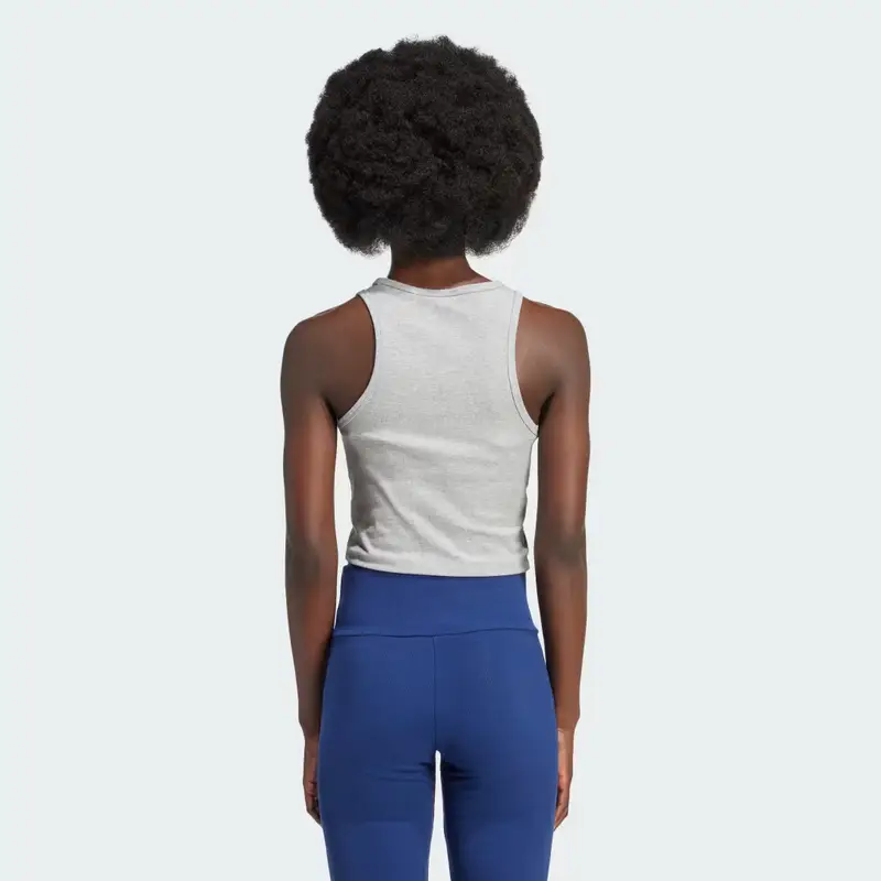 Canotta Essentials Ribbed Medium Grey Heather miniatura 2