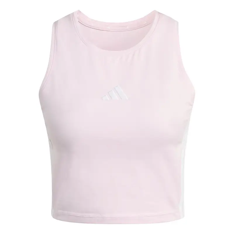 Canotta imbottita donna adidas Essentials 3-Stripes Rose