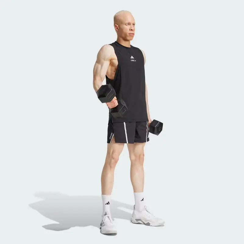 Canotta Les Mills Graphic Black miniatura 3