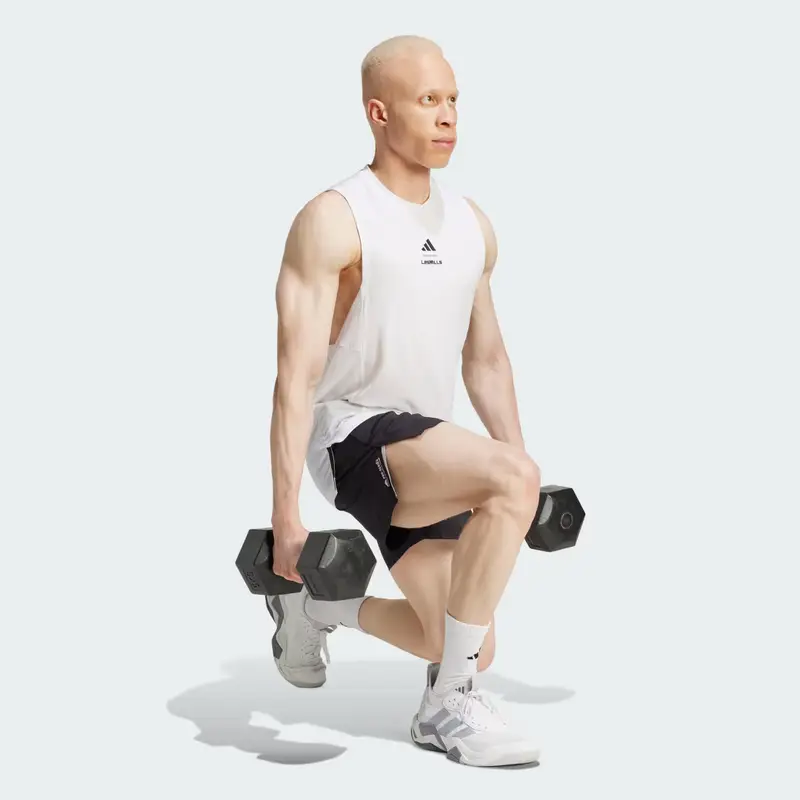 Canotta Les Mills Graphic White miniatura 3