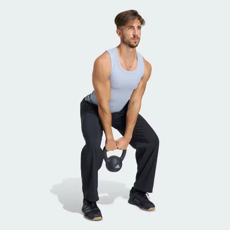 Canotta Rib Power Essentials per l' allenamento Halo Silver miniatura 3