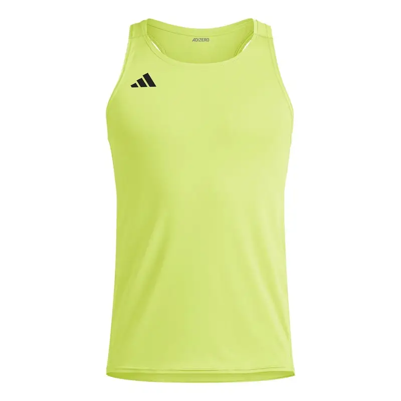 Canotta Running Adizero Essential Lime Uomo L