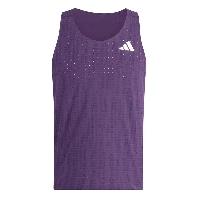 Canotta Running Adizero Violet Uomo S
