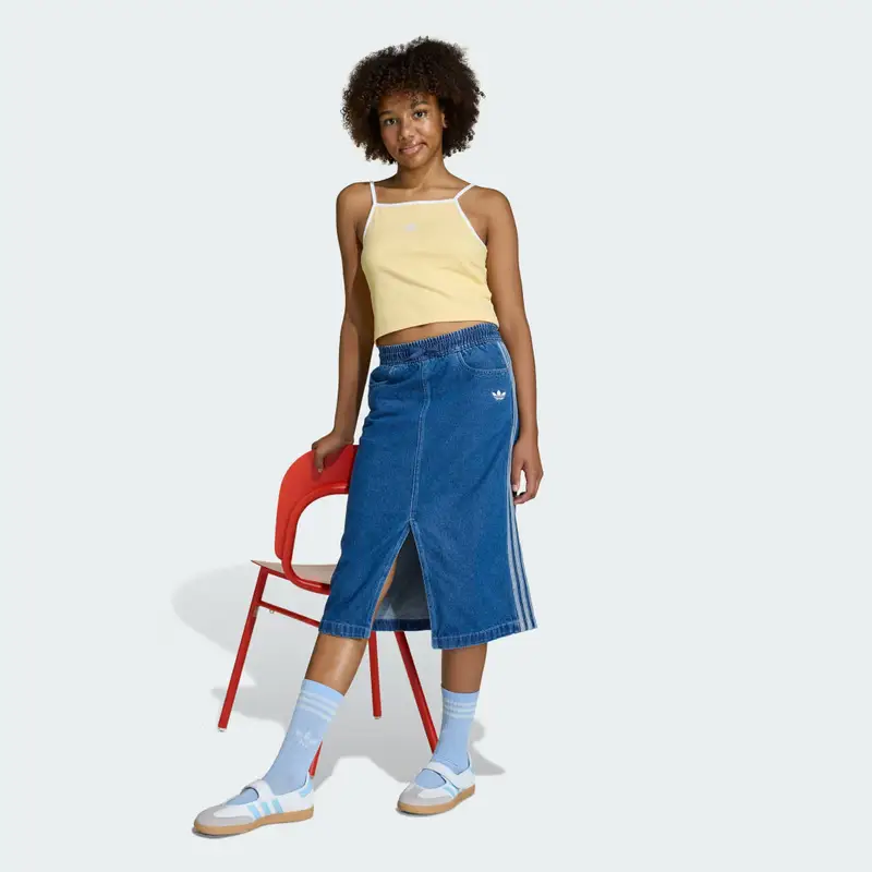 Canotta SLIM MINI RIB Orange Tint miniatura 3