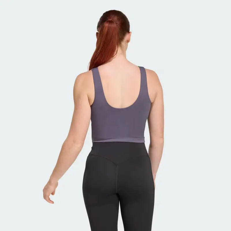 Canotta Studio All Me con 3 strisce e sostegno leggero Aurora Onix miniatura 2