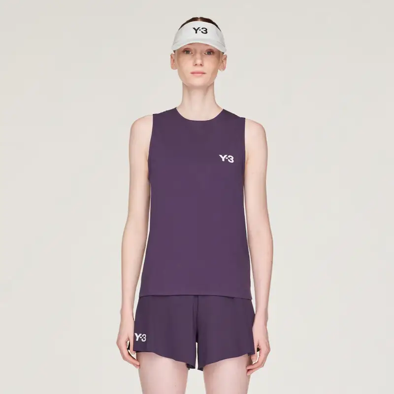 Canotta Tennis Y-3 Pro Match Aurora Plum