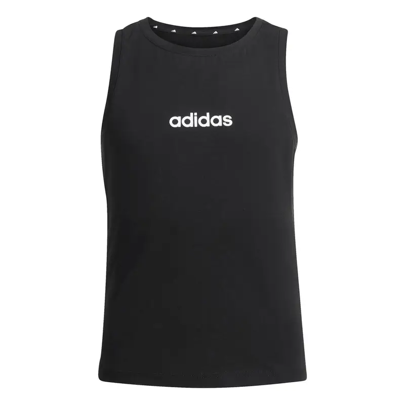Canottiera bambina adidas Linear Single Noir
