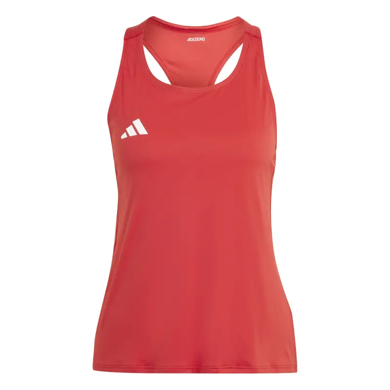 Canottiera da donna Adidas Adizero Essentials Rouge