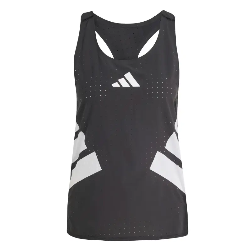 Canottiera da donna adidas Adizero Road To Records Noir