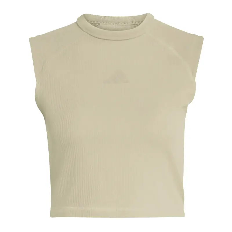 Canottiera da donna adidas ALL SZN Marron