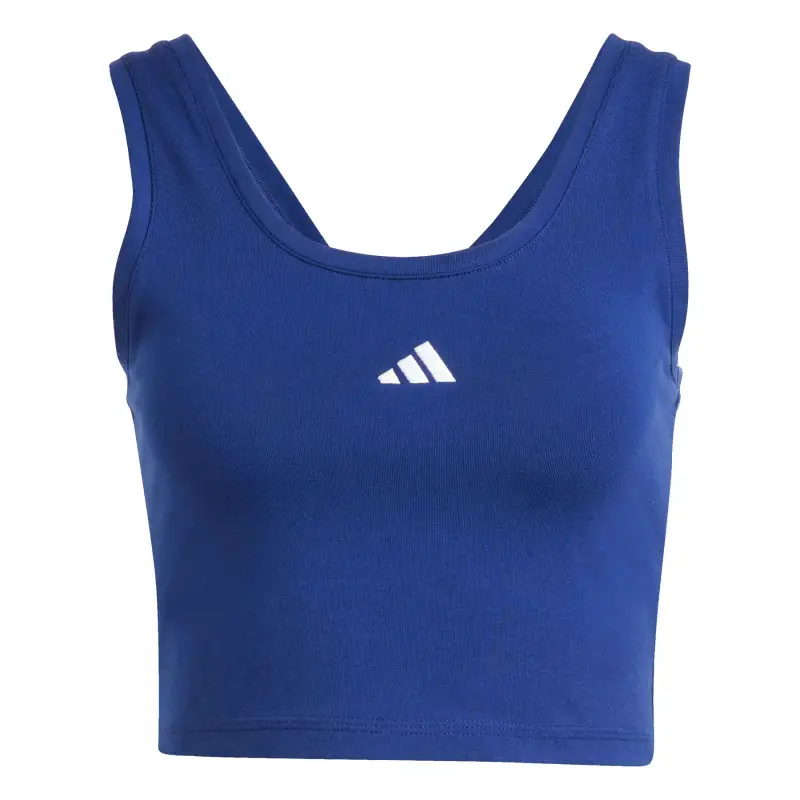 Canottiera da donna adidas Essentials Small Logo Bleu