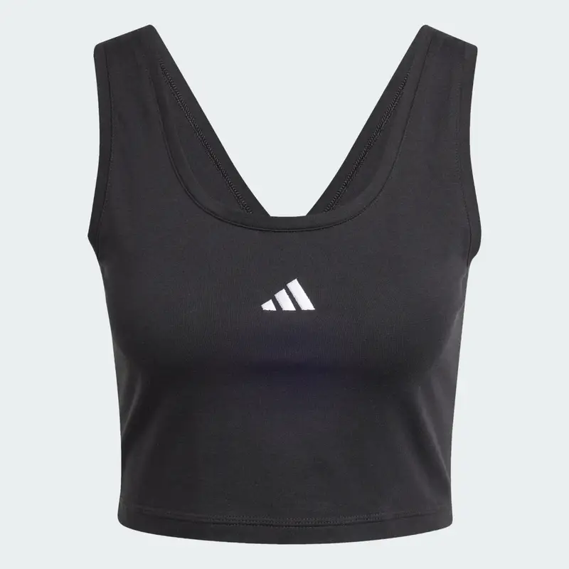 Canottiera da donna adidas Essentials Small Logo Noir