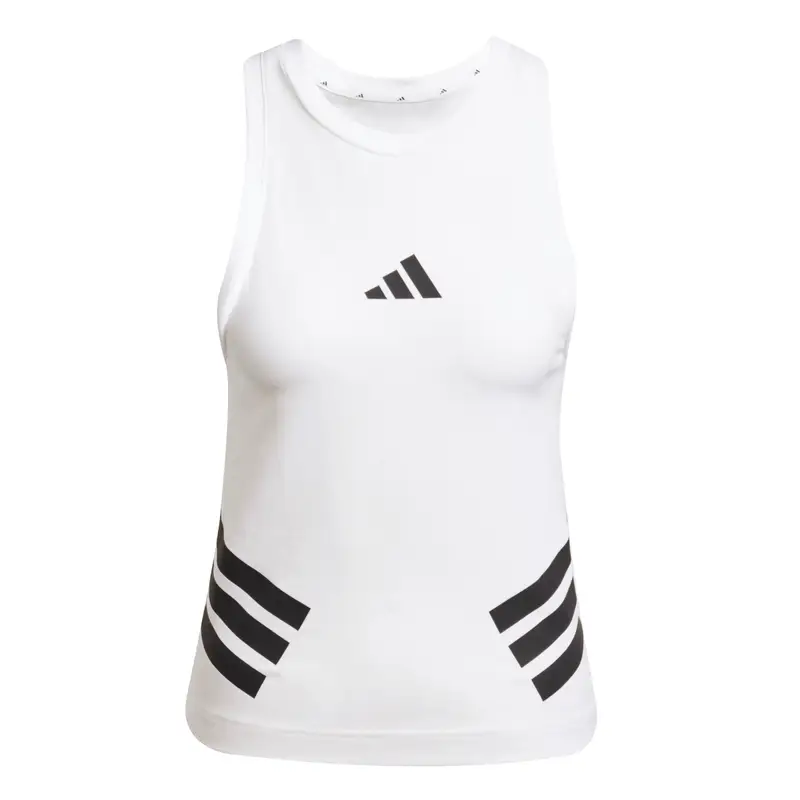 Canottiera da donna adidas Future Icons 3-Stripes Blanc
