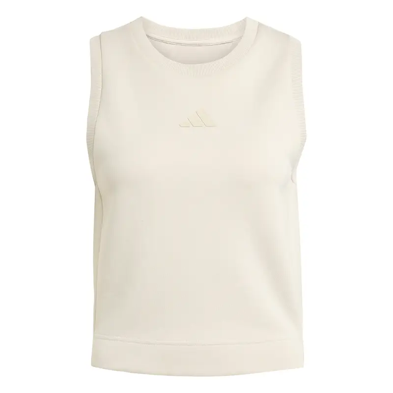 Canottiera da donna adidas Soft Lux Beige