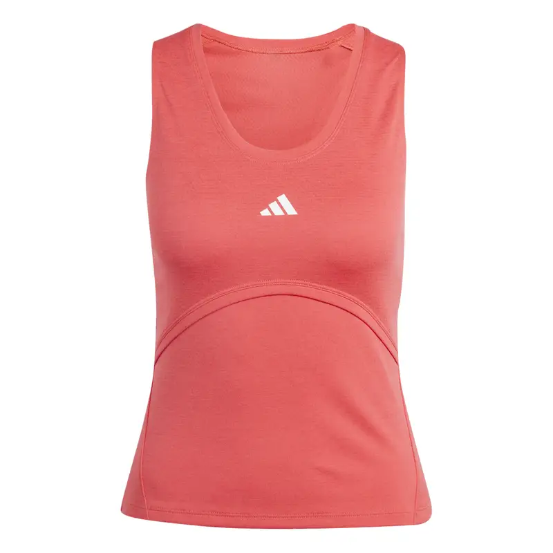 Canottiera da donna adidas Y-Tank Pro Rouge