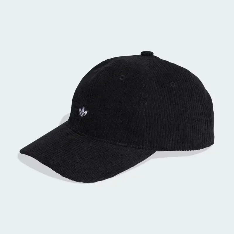 Cappellino Corduroy Baseball Black