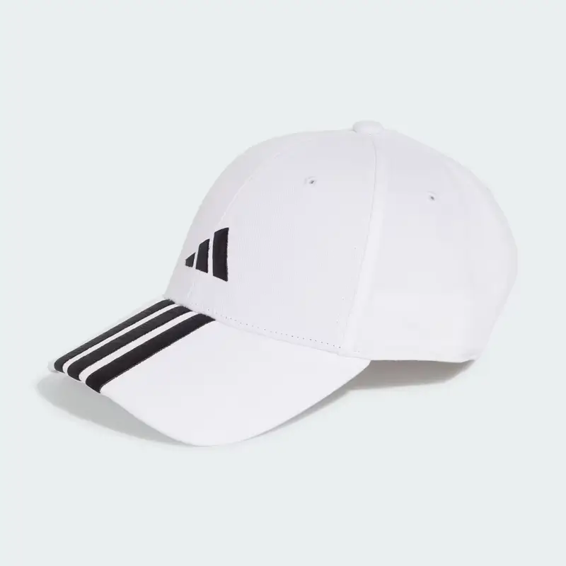 Cappellino da baseball 3-Stripes New Logo White
