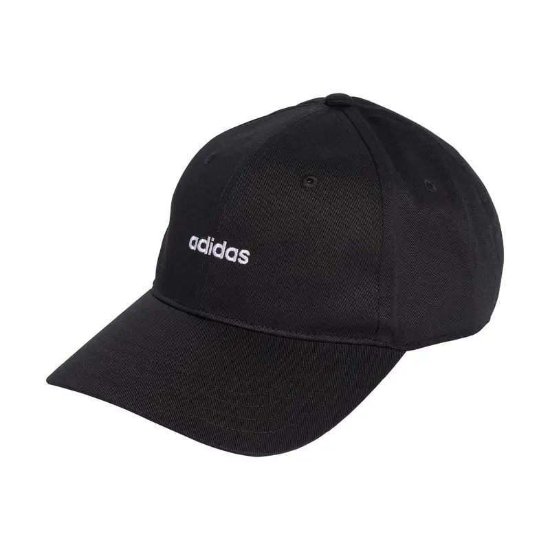 Cappellino da baseball con ricamo lineare adidas Noir