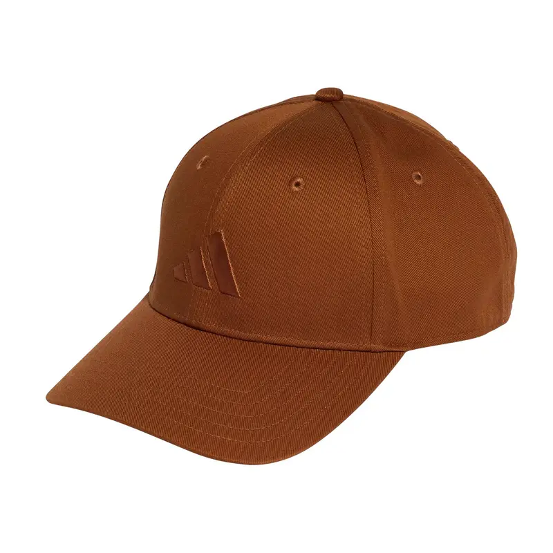 Cappellino da baseball in cotone con nuovo logo adidas Marron