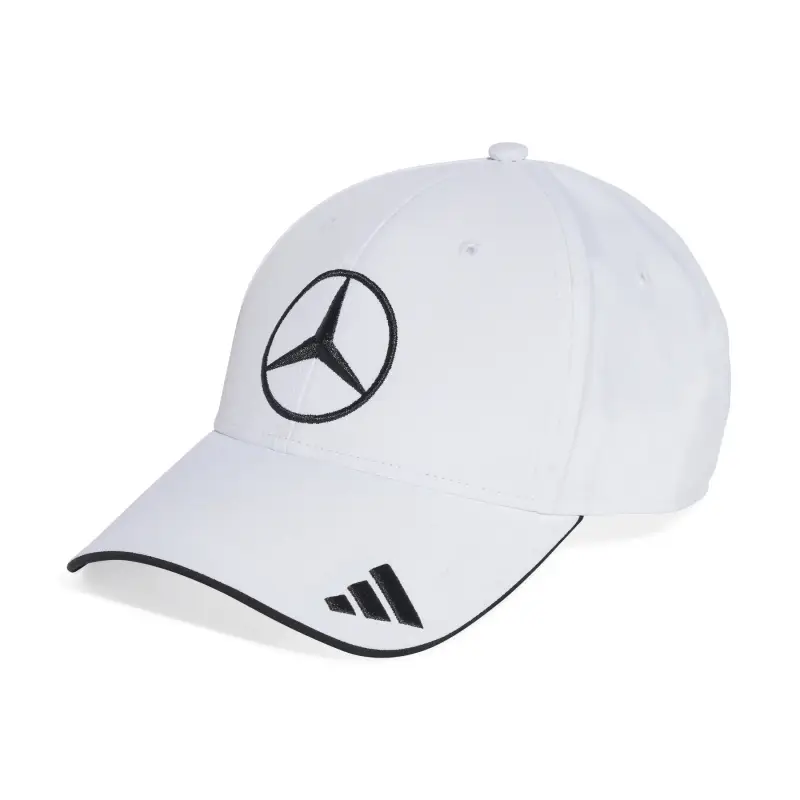 Cappellino da baseball Mercedes AMG Petronas Formula One Team Driver Blanc