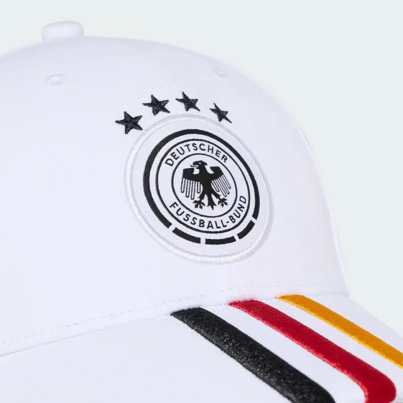 Cappellino da calcio Germania White miniatura 3