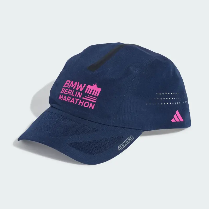 Cappellino da corsa BMW Berlino-Maratona 2025 Collegiate Navy