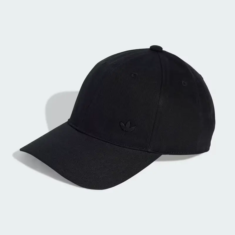 Cappellino Everyday Icons With Tonal Metal Trefoil Black