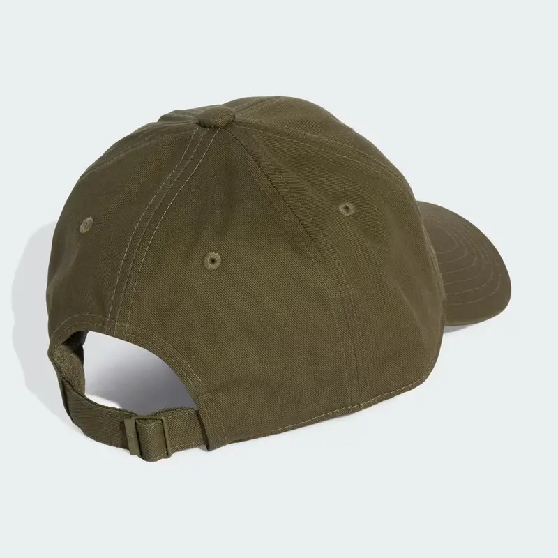 Cappellino Everyday Icons With Tonal Metal Trefoil Olive Strata miniatura 2