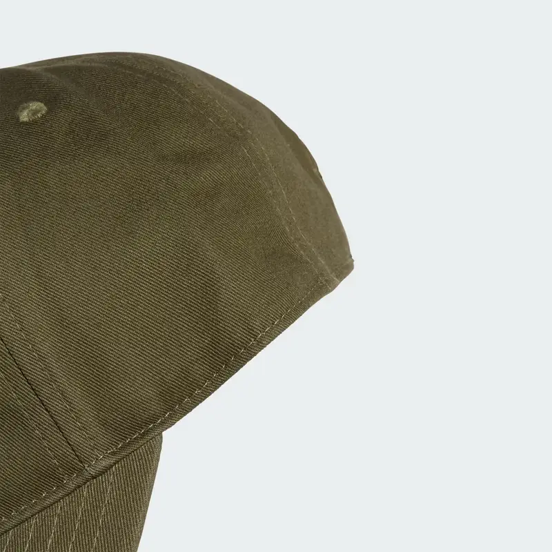 Cappellino Everyday Icons With Tonal Metal Trefoil Olive Strata miniatura 3