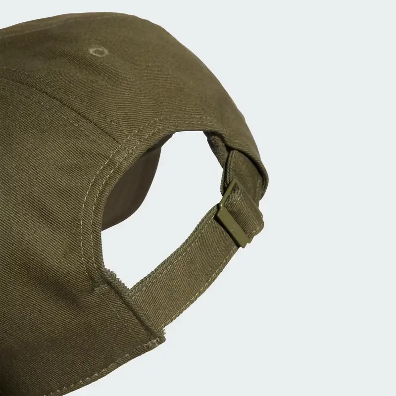 Cappellino Everyday Icons With Tonal Metal Trefoil Olive Strata miniatura 4