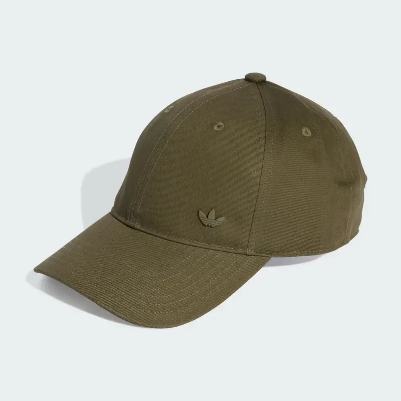 Cappellino Everyday Icons With Tonal Metal Trefoil Olive Strata