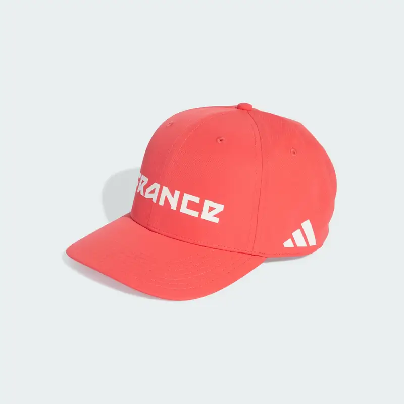 Cappellino France Semi Lucid Red