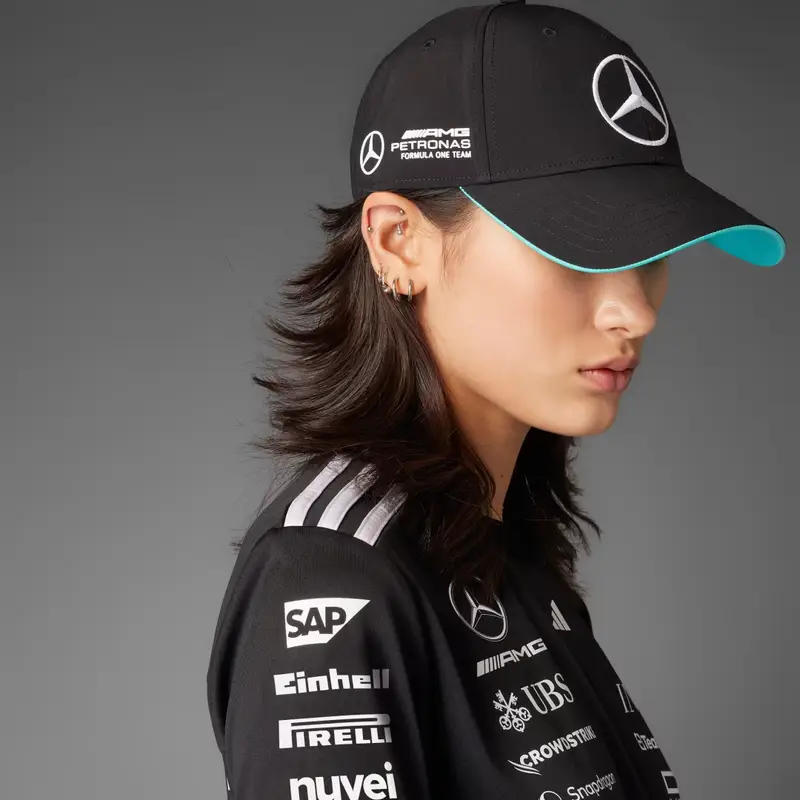 Cappellino Mercedes - AMG Petronas Formula One Team Driver Black