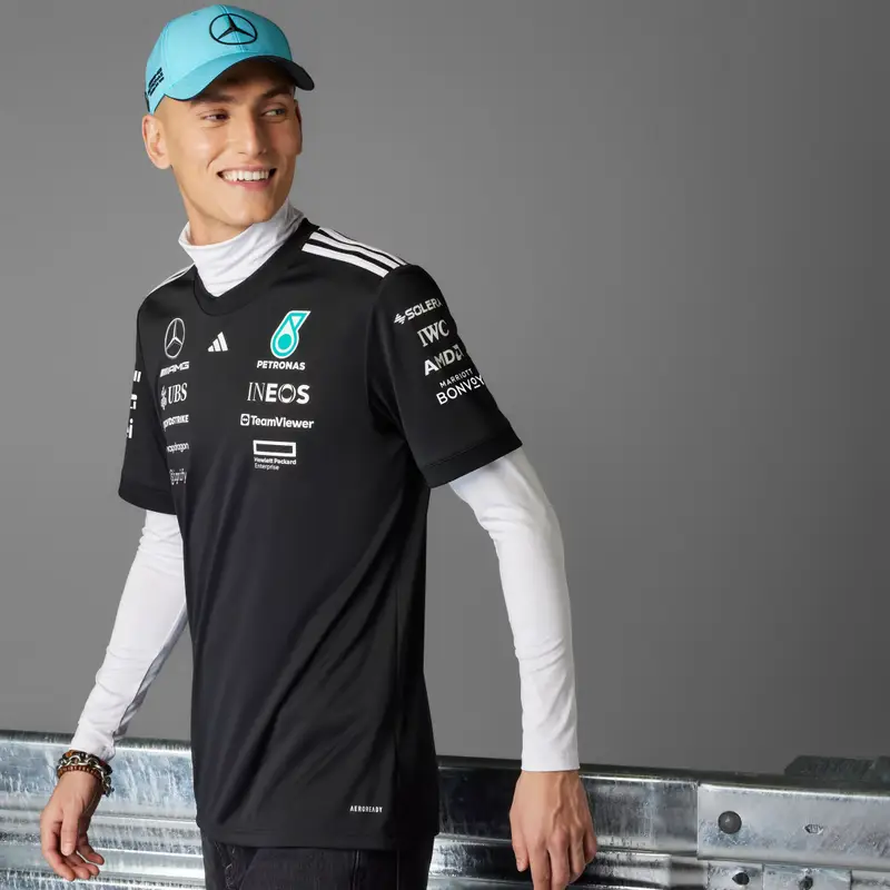 Cappellino Mercedes - AMG Petronas Formula One Team Driver Samba Blue miniatura 3