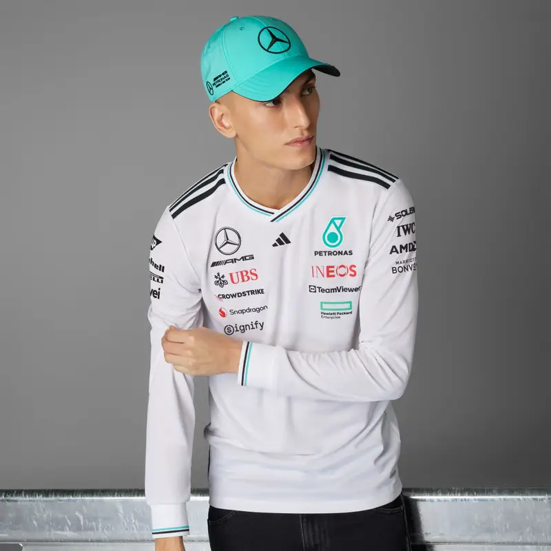 Cappellino Mercedes - AMG Petronas Formula One Team Driver Semi Mint Rush