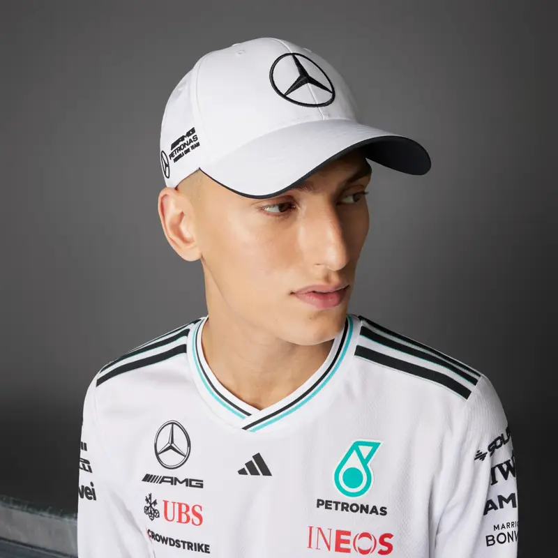 Cappellino Mercedes - AMG Petronas Formula One Team Driver White