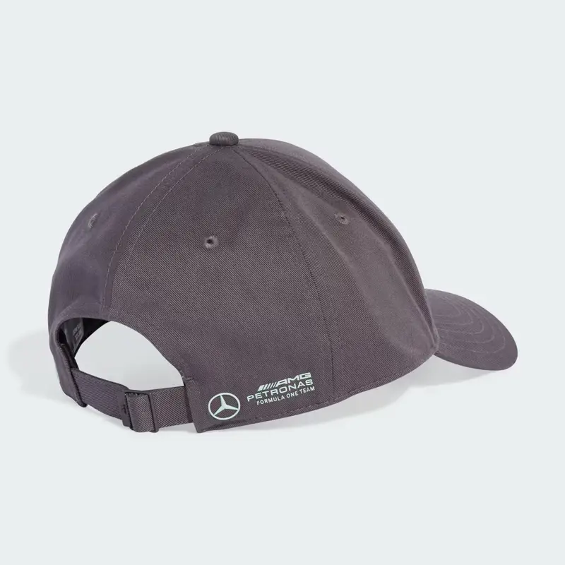 Cappellino Mercedes - AMG Petronas Formula One Team Fan Cotton Grey Strata miniatura 2