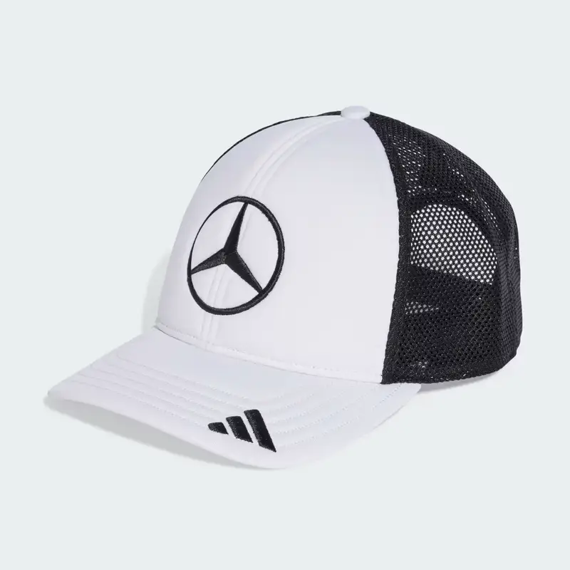 Cappellino Mercedes - AMG Petronas Formula One Team Snapback Star Trucker White miniatura 3