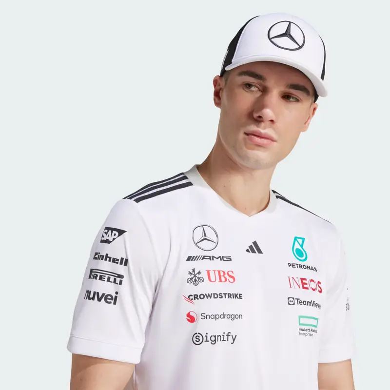Cappellino Mercedes - AMG Petronas Formula One Team Snapback Star Trucker White