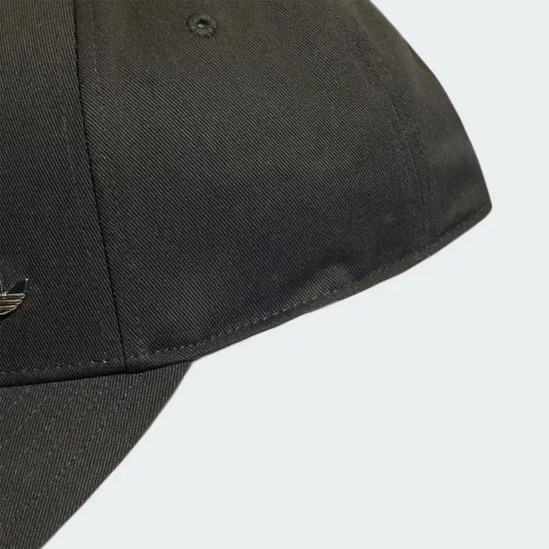 Cappellino Metallic Trefoil Baseball Black miniatura 3