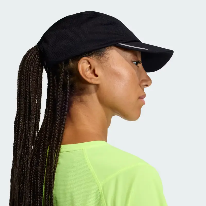 CAPPELLINO RUNNING MESH 4 PANNELLO CLIMACOOL Black miniatura 2