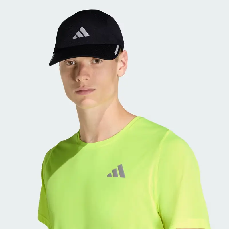 CAPPELLINO RUNNING MESH 4 PANNELLO CLIMACOOL Black